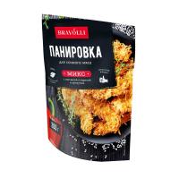 Панировка для сочного мяса с копченой паприкой и кунжутом, Bravolli, 200 г.