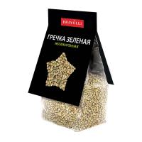 Гречка зеленая необжаренная, Bravolli, 350 г.