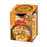 Рассольник с солеными огурчиками, Готово!, 450 мл.